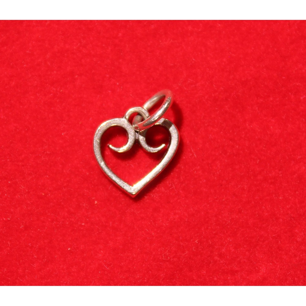 James Avery Sterling Silver Little Heart Charm Pre-Owned